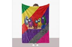 China Non Allergenic Machine Weaved Flannel Fleece Blanket Super Soft For Kids supplier