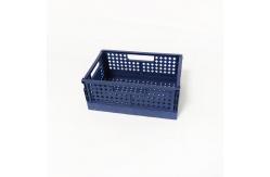 China Reusable Odorless Stackable Plastic Boxes , Waterproof Small Plastic Storage Baskets supplier
