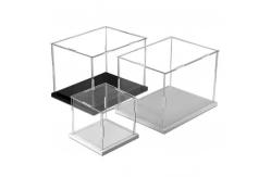 China Custom Acrylic Display Case with Transparent PS Boxes for Collectibles supplier