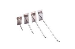 China Slatwall Hanging Display Hooks For Wall Medals Chrome  Garment Rack supplier