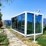 Bending Plate Folding Container House Steel Structure Foldable Mobile Container House for sale