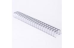 China Notebook 3/8 Inch Double Loop Binding Wire Electroplating supplier
