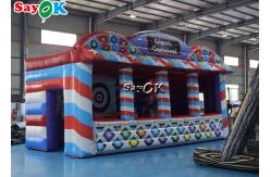China Carnival Party Tarpaulin Inflatable Air Tent Four In One Game supplier