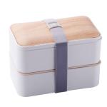 2 Layers Leakproof Multi Compartment Lunch Box Containers Bamboo Bento for sale