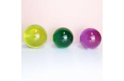China Transparent Large Acrylic Sphere 40mm Clear Plastic Sphere Balls supplier