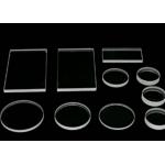 Concave Cylindrical Synthetic Sapphire Crystal Glass For Optical Industry for sale