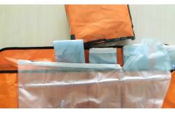 China Water Medical Emergency Basket Rescue Stretcher Inflatable Multi Function For Aquatic supplier