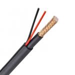 Round Wire CCTV Camera Cable Rg59 2c Power OEM Rj59 Coaxial Cable for Security System for sale