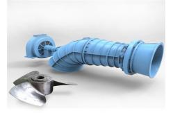 China CNC Machining Turbine Runner For Water Powered Tubular Turbine Generator supplier