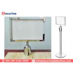 Pointer Frame Retractable Belt Stanchions Sign Holder To Inform Visitors for sale