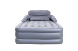 China Inflatable Blow Up Sofa Bed Lounger PVC Folding Custom For Party supplier