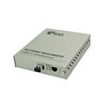 PoE Media Converter SFP Fiber Optical 10/100M Ethernet Unmanaged 30W Budget for sale