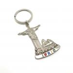 Metal Keychain Holder in Individual Polybag Package Designer Keychain for sale