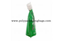China 120 Microns Liquid Packing VMPET Stand Up Pouch With Spout / Spouted Pouch Bags supplier
