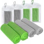 Custom Logo Microfiber Cooling Towel Refreshing Sports Ice Cool Towel for sale