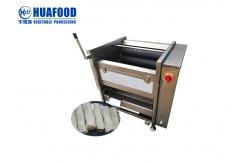 China Brush Roll Washing And Peeling Machine 1.5KW For Scallop Mussels Seashell supplier