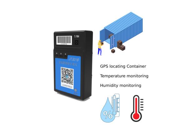 GPS Tracking Cold Chain Temperature Monitoring Devices For Frozen Cargo Container Reefer