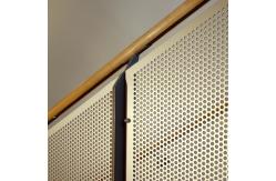 China Decorative 1mm Round Hole Perforated Metal Mesh Sheet Galvanized supplier