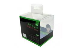 China 0.3mm PVC Open Closure Lockable Plastic Retail Boxes supplier