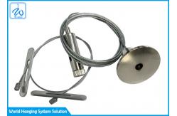 China Custom Made Cable Suspension Kit / Led Panel Light Suspension Kit Brass + Steel supplier