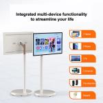240v Free Standing Digital Screen With Built In Battery Moveable Stand By Me for sale