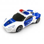 OEM 360 Rotation Electric Police Car Vehicle LED Music Kids Educational Toys for sale