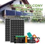 Pure Sine Wave Flexible Photovoltaic Cells Solar Panel System For Balcony for sale