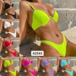 Solid Strapless Bikini Swimming Suits Sexy Ladies' Swimwear In Stock The New Type Waterproof Abrasion-Resistant for sale