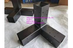 China Elevated Wood Stand Kit with Stamping Process and Steel Brackets Fits 6x6 Pergola supplier