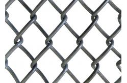 China Zinc Coating 8Ft Diamond Chain Link Fence For Constructions supplier