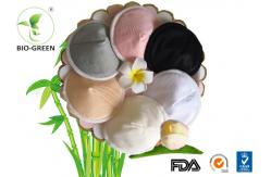 China Bamboo Organic Reusable Breast Pads , Waterproof Bamboo Washable Nursing Pads supplier