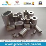 Different Sizes Aluminum Material Oval Shape/Number 8 Shape Crimps for sale