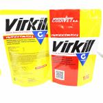 CMYK MOPP Plastic Smell Proof Pouches Popcorn Stand Up 110mic