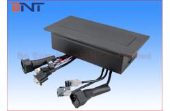 China 220V Square Desktop Pop Up Power Plug Zinc Alloy For Computer Supply supplier