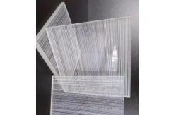 China Decorative Laminated Glass Metal Mesh In Patterned Ground Polished supplier