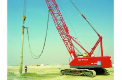 China Construction Engineering Crane Stone Column Vibro Compaction Vibroflot Steel Pile Driver Compaction supplier