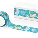 Custom Printed Multi Color Washi Tape Decorative Adhesive Masking Washi Tape for sale