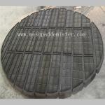 Round Stainless Steel 1400mm Wire Mesh Demister Pad 3 Sections for sale