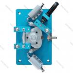 Full Height Turnstile Mechanism Design Electroplated Oxidized Anti Rust Semi Automatic