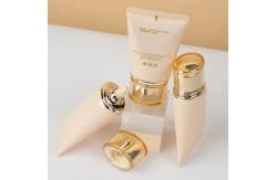 China Oval Applicator Tubes Recyclable Flat Cosmetic Tubes Customized For Sunscreen Cream supplier