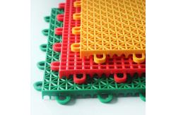 China No Smell Indoor Sports Flooring Removable Interlocking Rubber Mats supplier