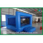 Indoor Inflatable Bounce House Inflatable Residential Small Blue Inflatable Bouncer / Fun City