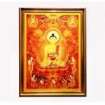 Rectangular National Characteristics Metal Murals Wall Decoration for sale