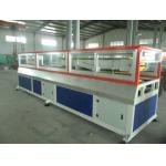 Solid Door Panel Wood Plastic Production Line Durable Full Automatic