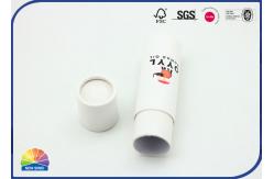 China Customized Logo Matte Lamination 4C Printed Paper Packaging Tube Embossing supplier