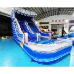 1000D Playground Inflatable Water Slide Customized Size for sale