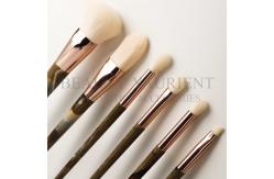 China Customized Ferrule High End Makeup Brush 6pieces Assorted Hair Shape supplier