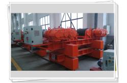 China Traversing 200T Conventional Pipe Welding Rotator Rubber Wheel Tank Turning Roller supplier