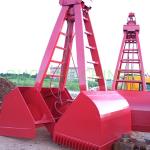 Coal Lifting Bulk Handling 5 Cubic Clamshell Grab Bucket for sale