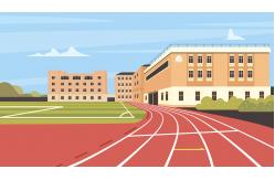 China Self knot Sandwich System Running Track Spray Coated Synthetic Jogging Track supplier